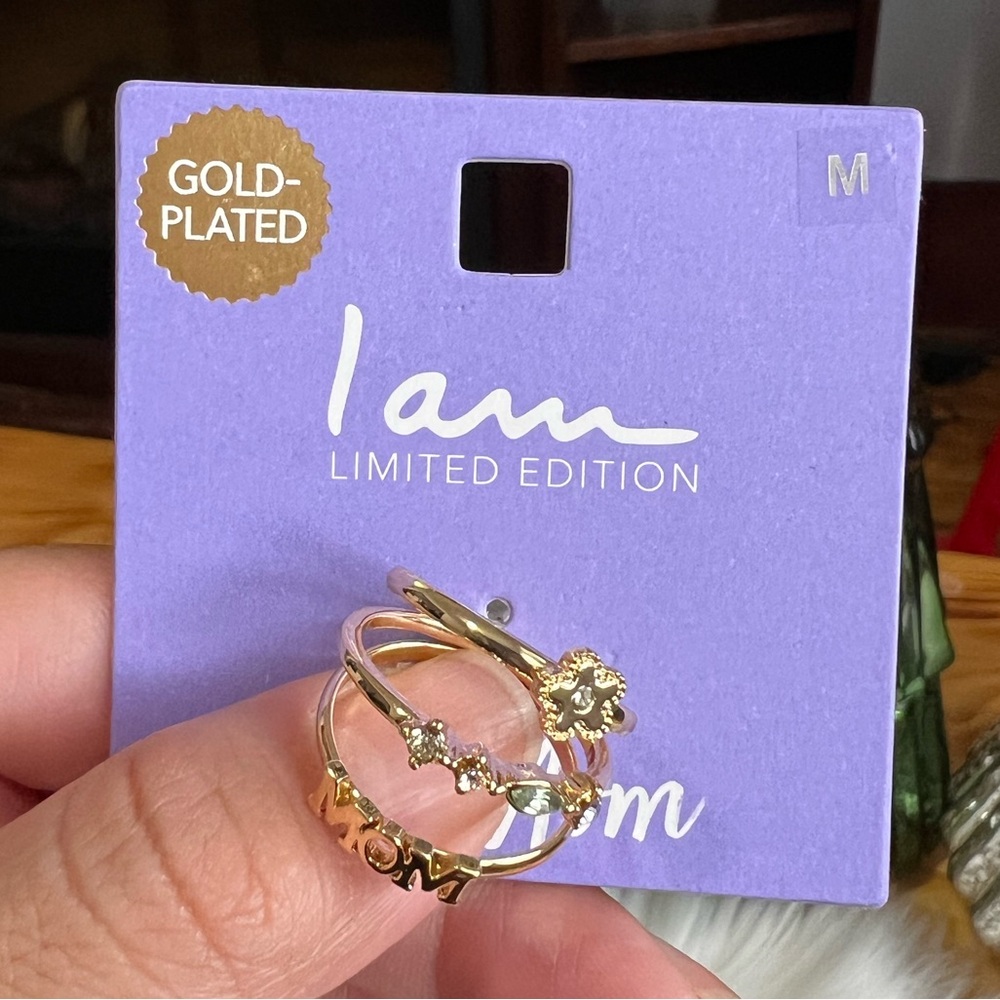 I am “Mother’s Day” Mom Set of 3 Rings